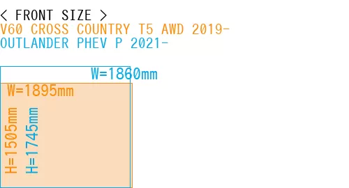 #V60 CROSS COUNTRY T5 AWD 2019- + OUTLANDER PHEV P 2021-